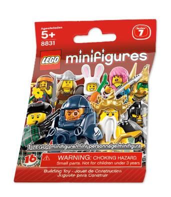 LEGO Minifigure-Series 7-Collectible Series Polybag-8831-1-Creative Brick Builders